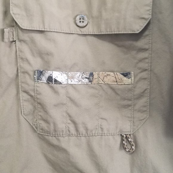 Columbia L Sharptail PHG Shooting/Hunting Short Sleeve Shirt - Picture 5 of 9